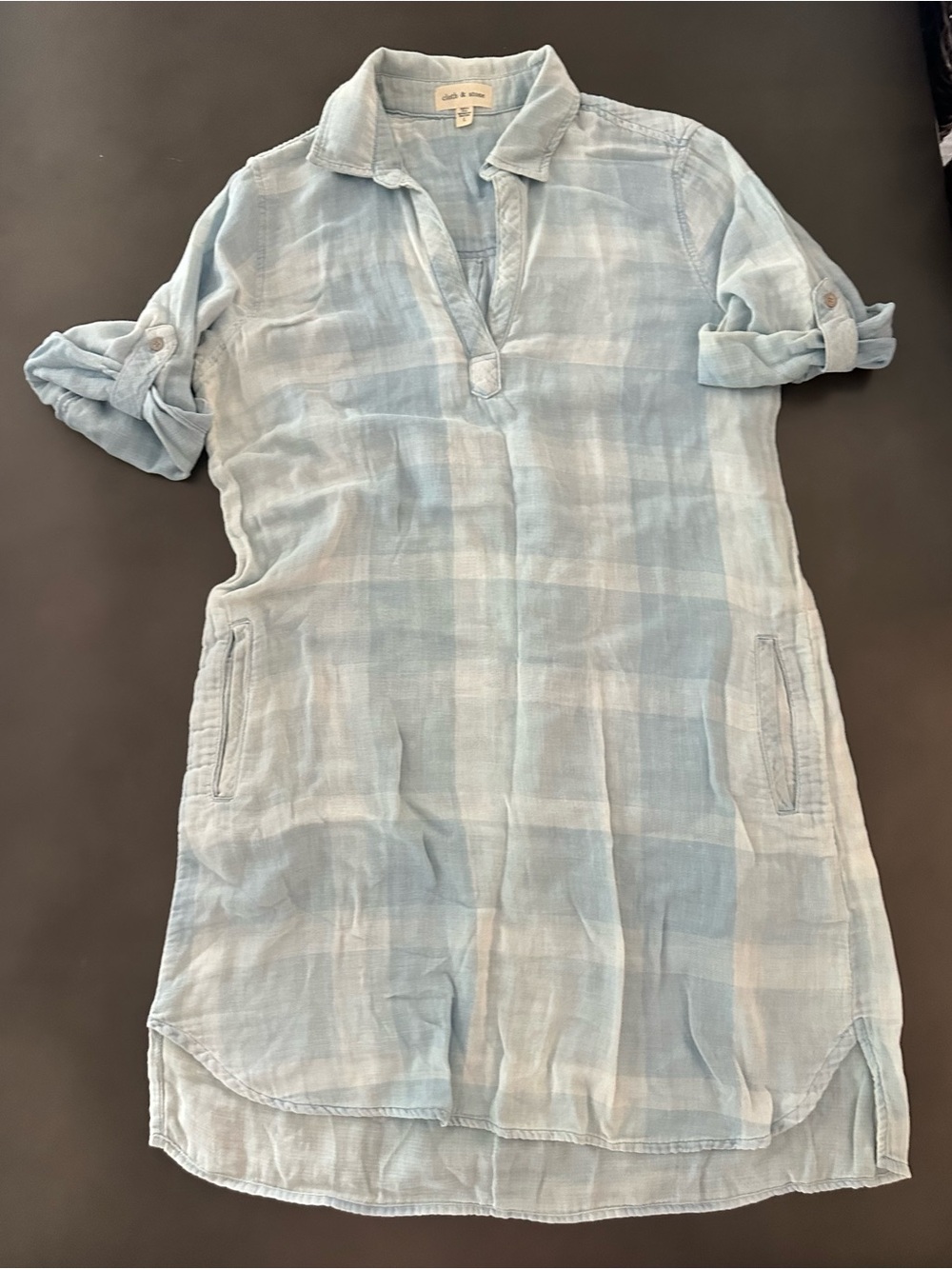 Cloth & Stone Blue Dress